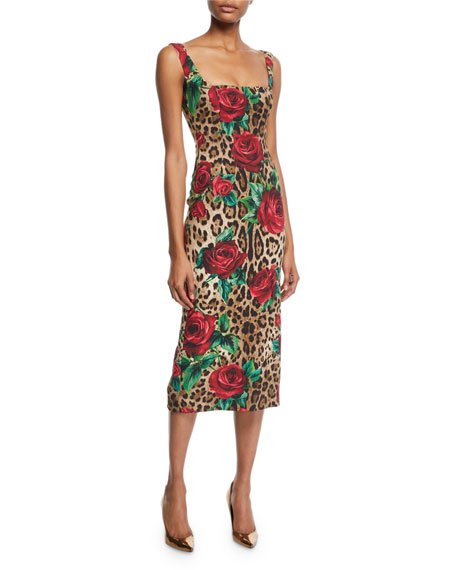 Leopard Print Dress - Bergdorf Goodman