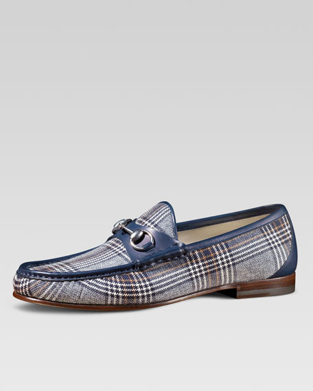 Gucci Roos 1953 Horsebit Loafer, Tartan