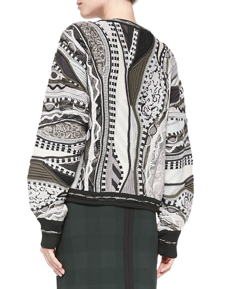 Bone RB X Coogi Crewneck Pullover Sweater