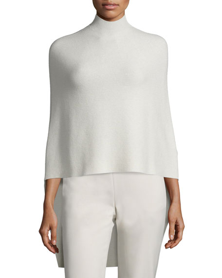 Halston Heritage Mock-Neck High-Low 