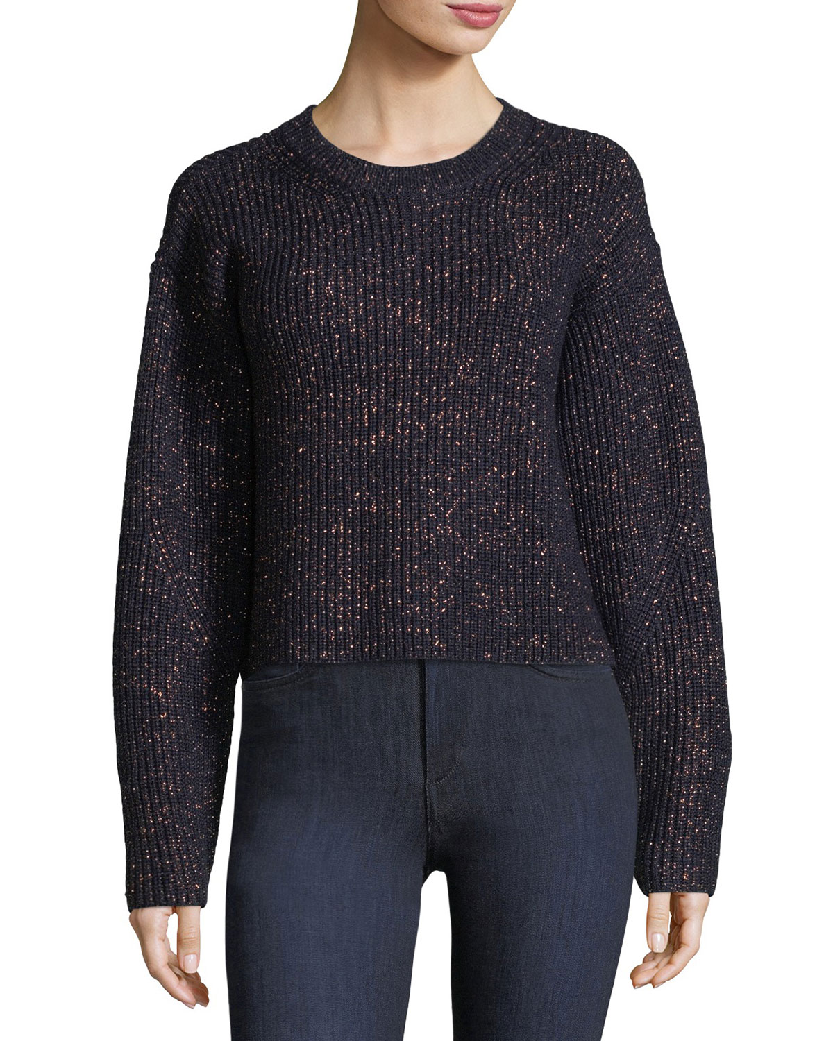 Rag \u0026 Bone Jubilee Metallic Crewneck 