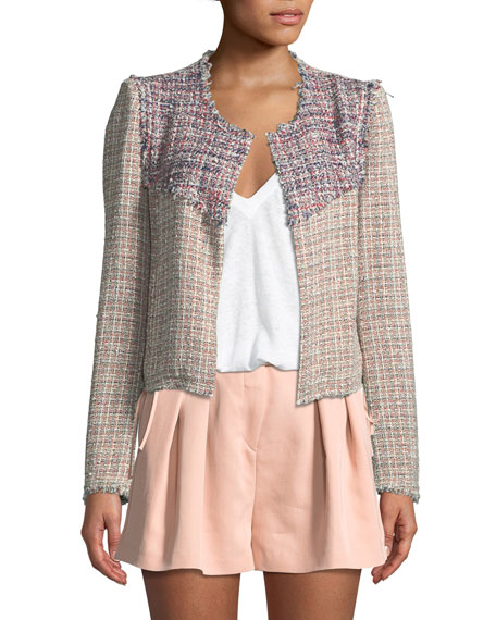 Iro Walefa Multicolor Tweed Jacket 
