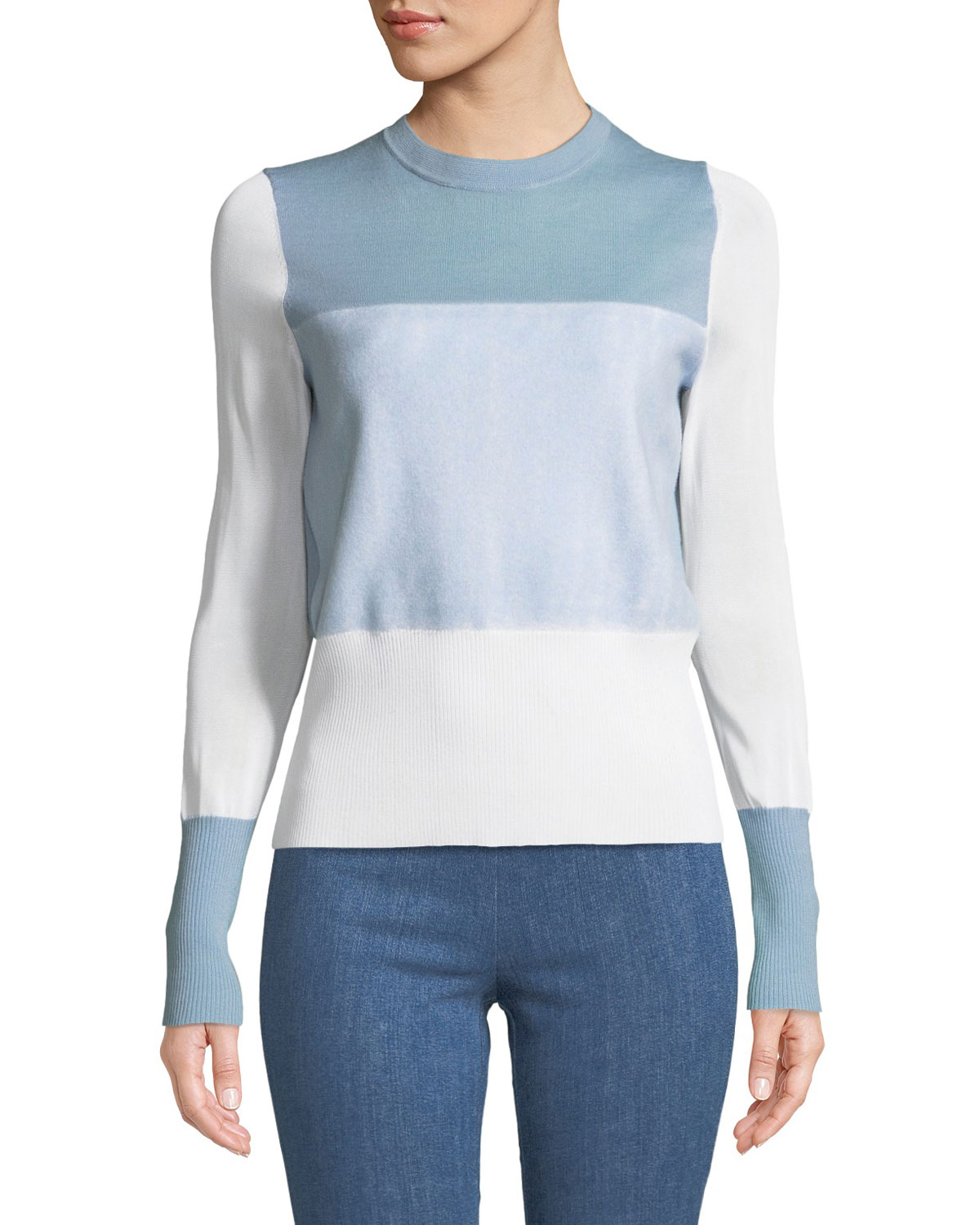 Rag \u0026 Bone Marissa Colorblock Crewneck 