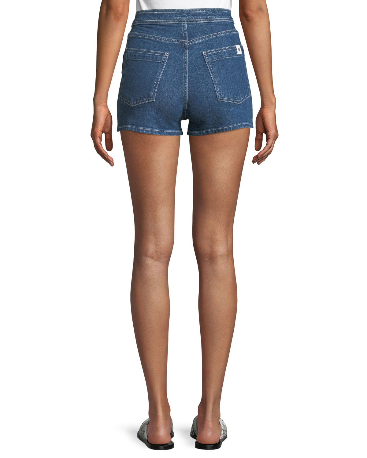 rag \u0026 bone/JEAN Derby Belted High-Waist 