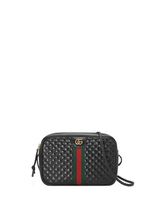 Gucci Trapuntata Small Quilted Leather Crossbody Camera Bag - Bergdorf  Goodman