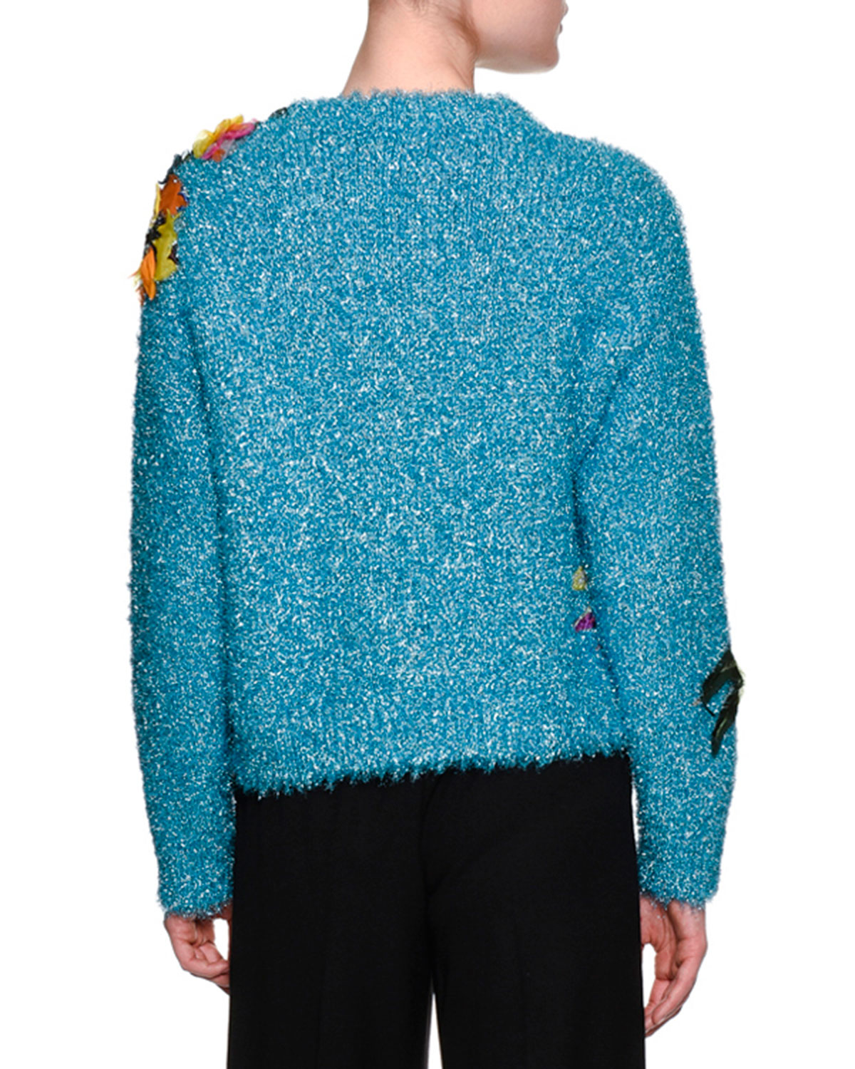 dolce and gabbana floral sweater