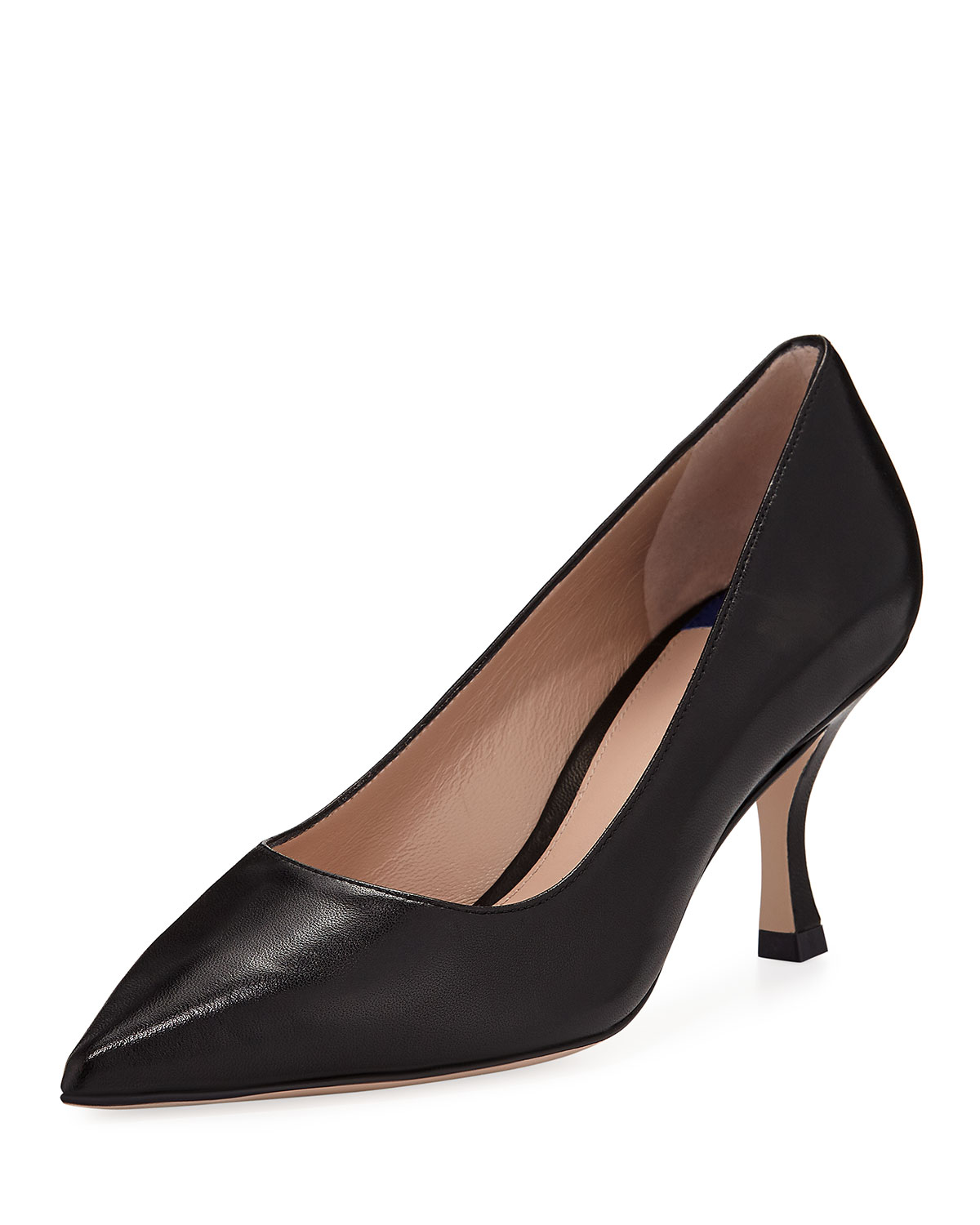 Stuart Weitzman Tippi Shiny 70mm Pumps - Bergdorf Goodman