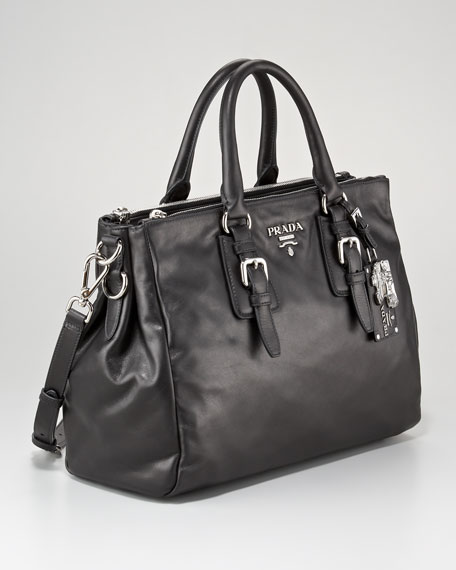 prada fluffy tote bag