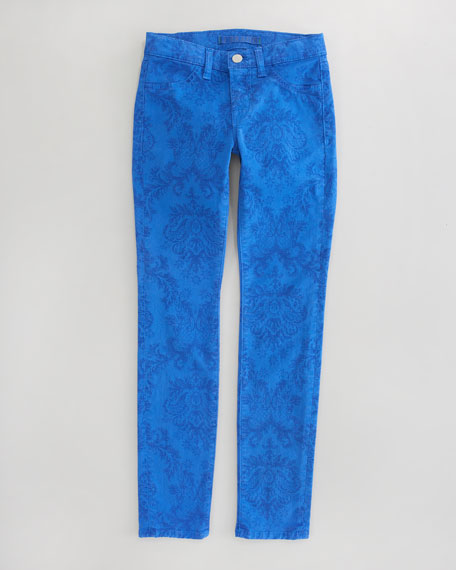 Jeans J Brand Vintage Bandana Super Skinny Leg Ankle - Taille 24, Coupe Basse, Lavage Clair