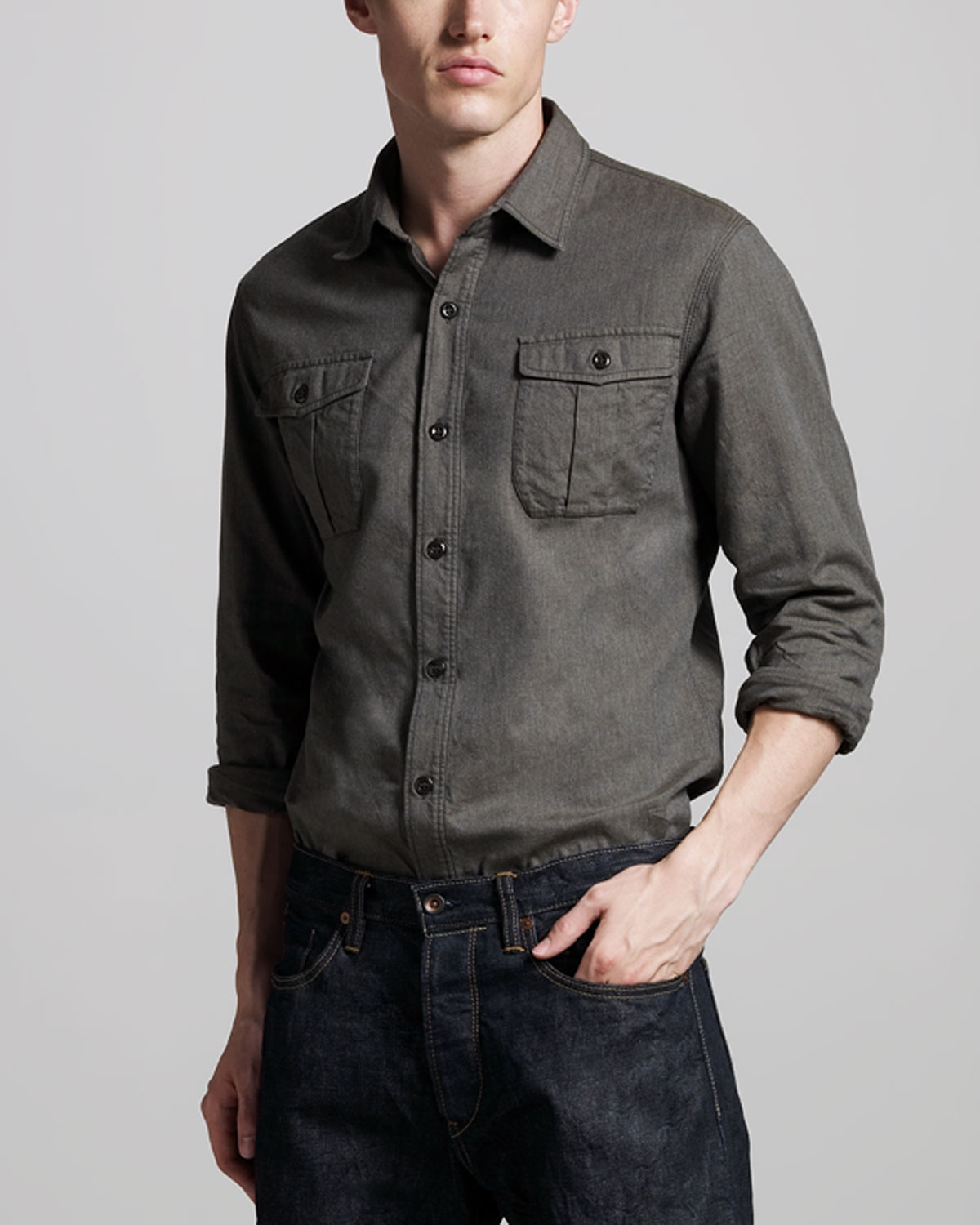 todd snyder chambray