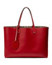 gucci reversible tote red