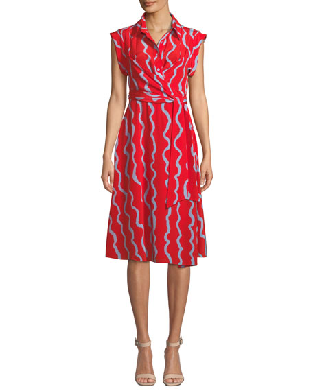 Diane von Furstenberg Avery Printed 