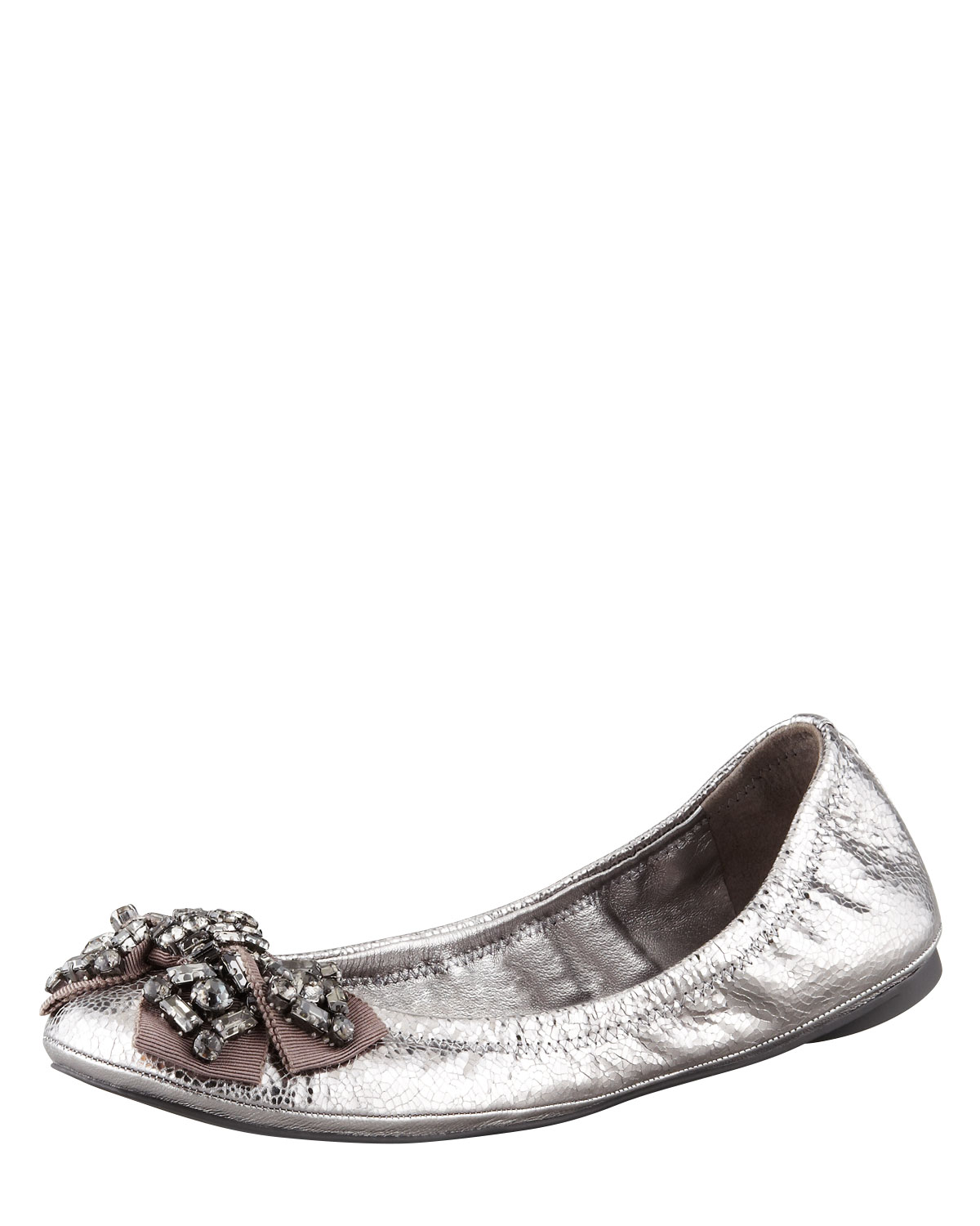 tory burch jeweled flats