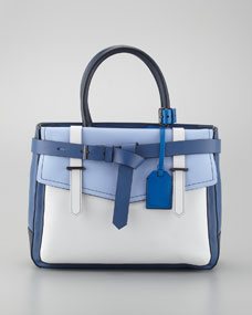 Reed Krakoff Boxer Tote Bag, Blue/Multicolor