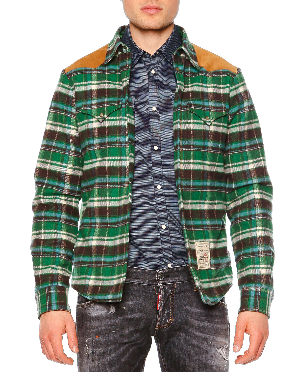 dsquared flannels
