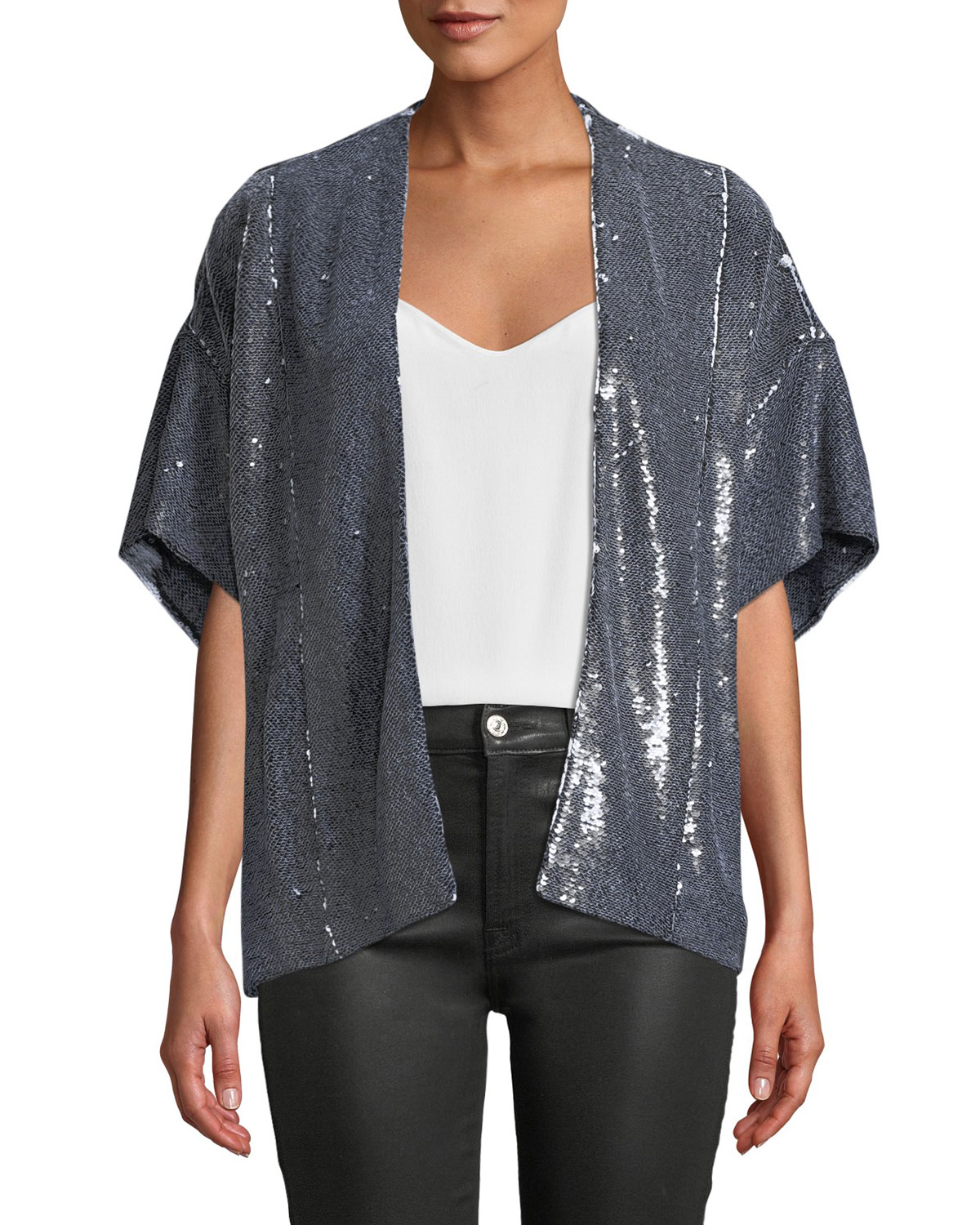 Iro Zeliespe Sequined Short-Sleeve 