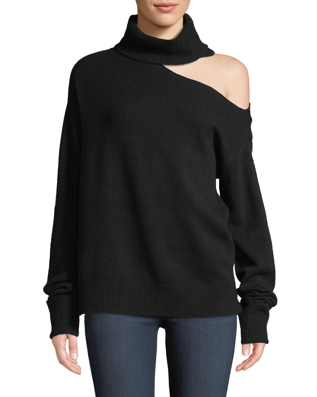 PAIGE Raundi Cold-Shoulder Turtleneck 