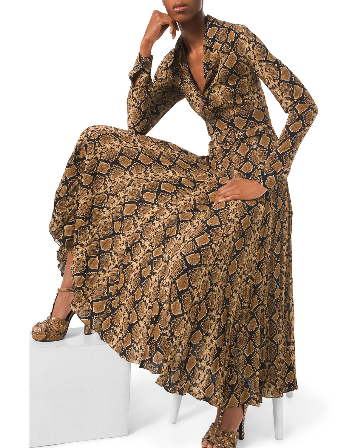 Michael Kors Python Dress Hot Sale, 51 